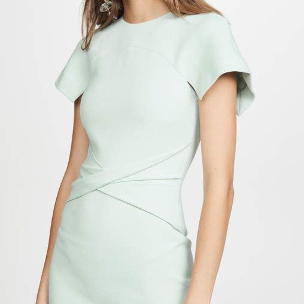 Dion Lee Crepe Concave Mini Dress